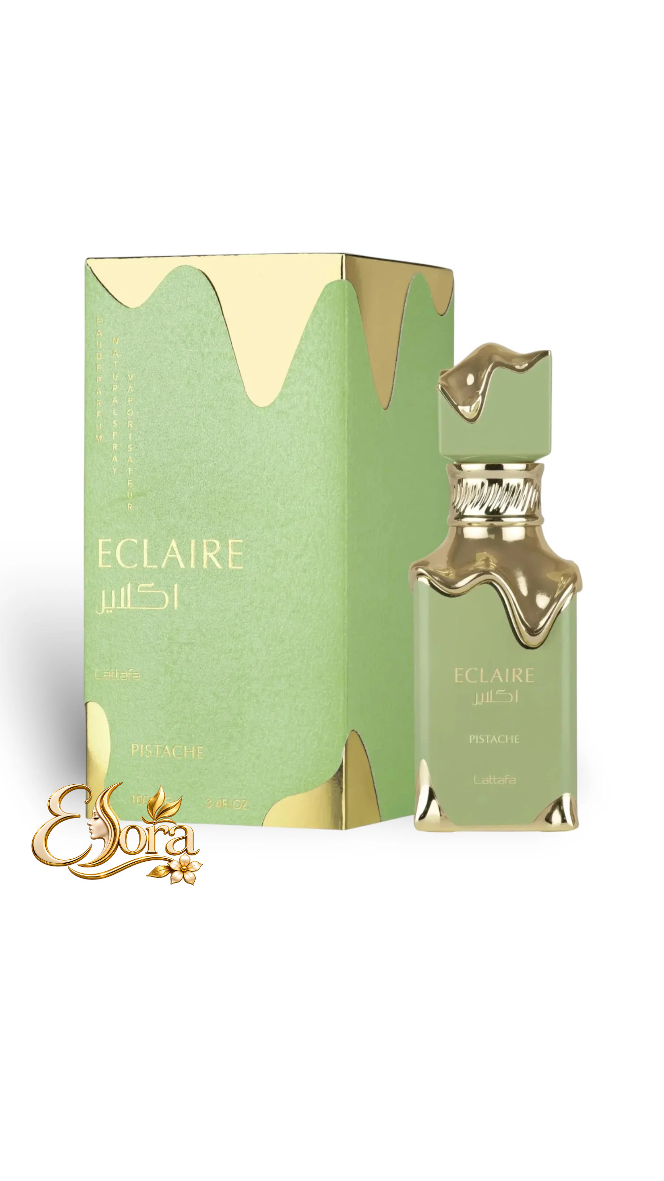 عطر ادکلن اکلایر پسته لطافه  Lattafa