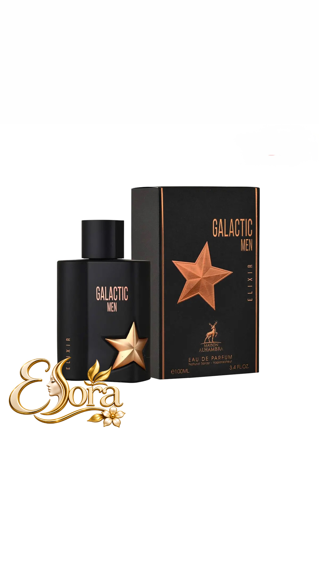 عطر ادکلن گالکتیک من الکسیر الحمبرا Alhabra